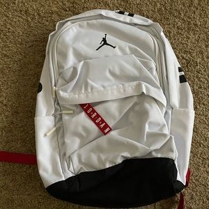 BNWT Air Jordan Backpack White